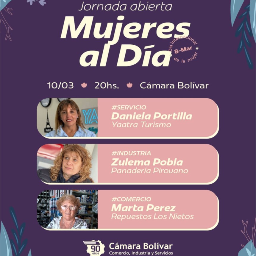 La C&aacute;mara Bol&iacute;var invita a la Segunda Edici&oacute;n de &ldquo;Mujeres al D&iacute;a&rdquo;