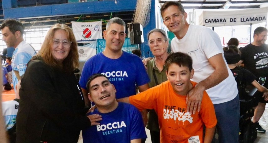 Bol&iacute;var fue sede del lanzamiento de la Liga de Boccia del Oeste