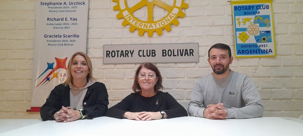 Rotary Club impulsa un remate a beneficio del Hogar San Vicente de Paul, dieron detalles en conferencia con los medios locales