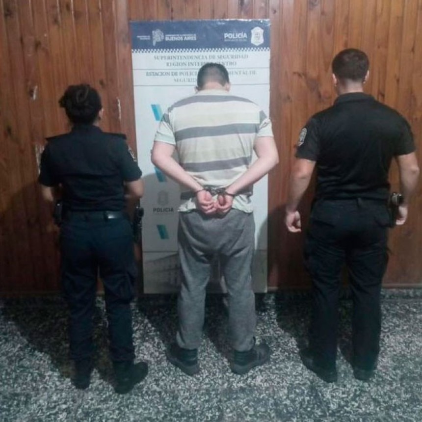 Informe Oficial Jefatura de Polic&iacute;a Departamental: aprehenden a un hombre por desobediencia y hurto en un contexto de violencia de larga data