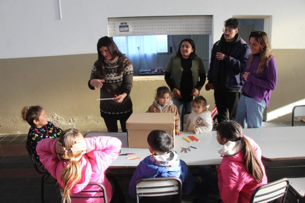 Desarrollo de la Comunidad realizó una actividad de concientización en el CAI de barrio Latino