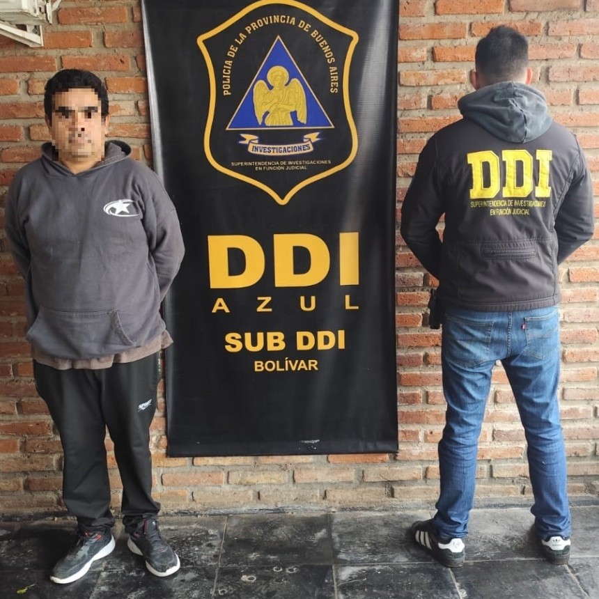 Informaci&oacute;n Oficial SUB DDI de Bol&iacute;var: se esclareci&oacute; un violento robo y se detuvo al autor secuestr&aacute;ndose una motocicleta y prendas