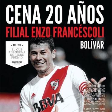 Cena aniversario de la Filial de River: “Este año la venta de tarjetas nos superó, pedimos disculpas a los simpatizantes porque no tenemos más para vender”