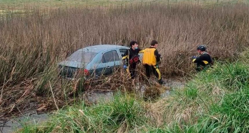 Despiste sin consecuencias en inmediaciones a la bajada a Corbett, a metros de las líneas del Chocón
