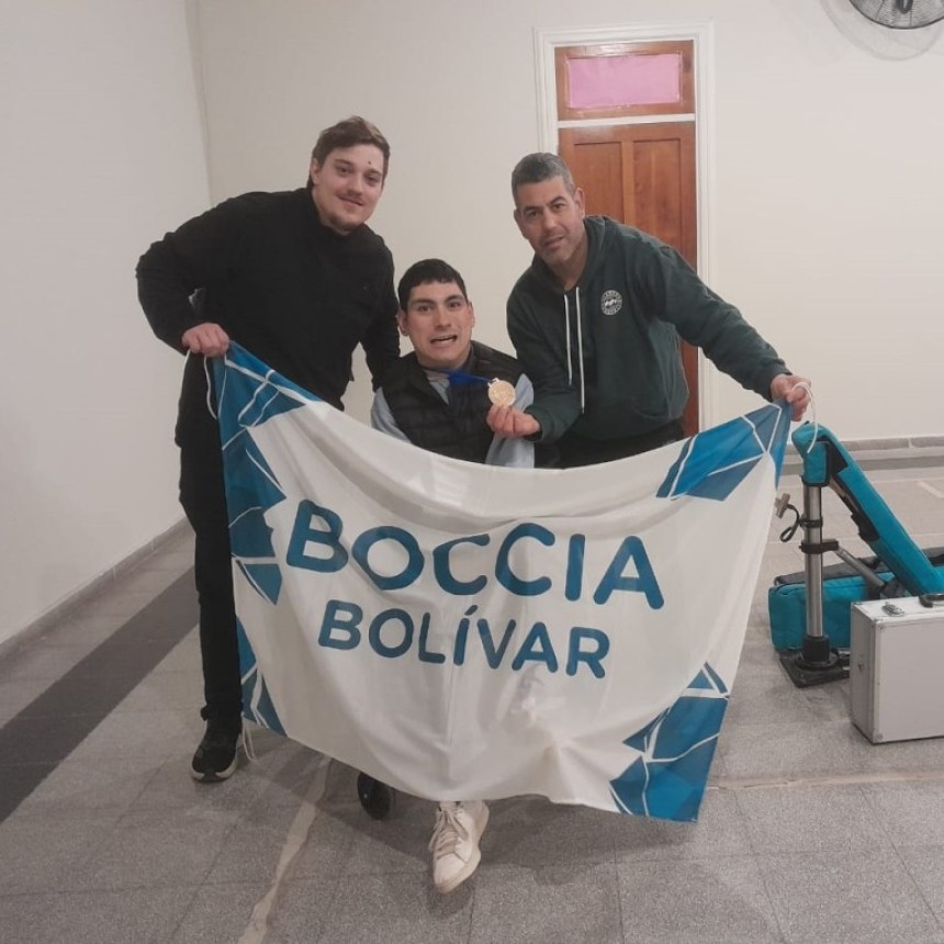 El bolivarense Braian Guti&eacute;rrez consigui&oacute; la medalla de bronce en el Torneo Nacional de Boccia