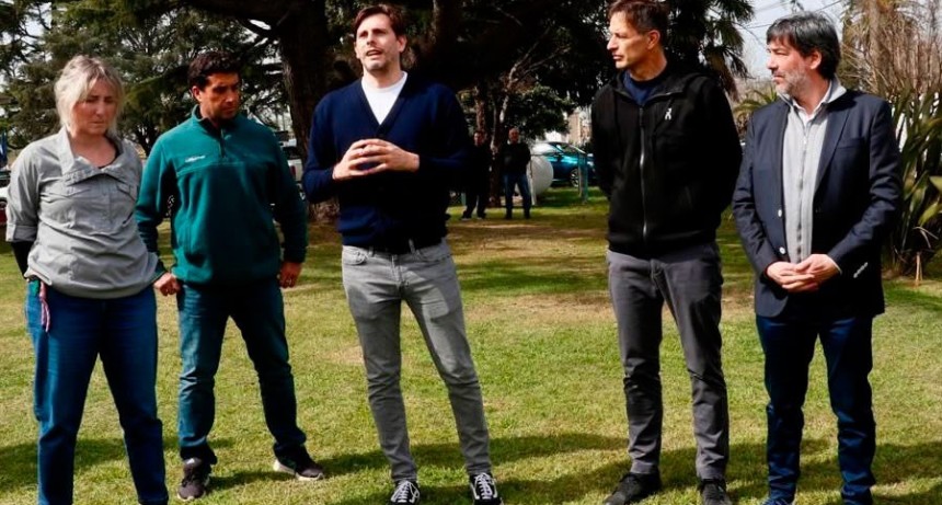 Bol&iacute;var relanz&oacute; el Centro de Acopio Transitorio para la gesti&oacute;n de envases fitosanitarios, FM 10 dialog&oacute; con Ezequiel Casartelli y Emiliano Baloira