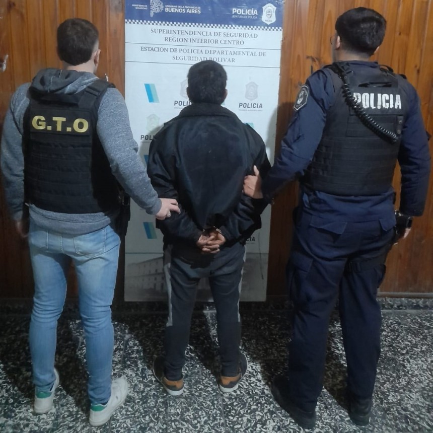Informe Oficial Jefatura Departamental de Polic&iacute;a: aprehendieron a un hombre tras atacar con un cuchillo a otra persona en Bol&iacute;var