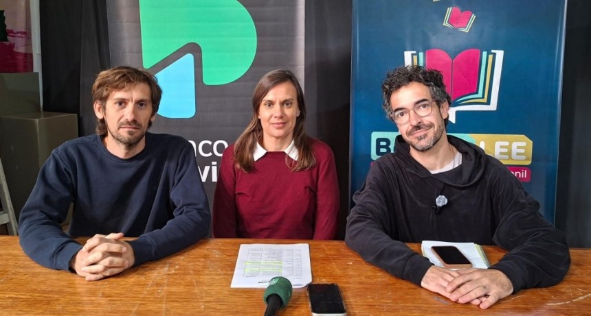 Bol&iacute;var Lee:  la Primera Feria del Libro Infanto Juvenil llega a la ciudad, Romano, Leonetti y Chill&oacute;n dieron detalles a los medios de prensa