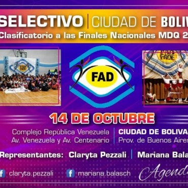 Primera Prueba Selectiva de danzas en Bolívar
