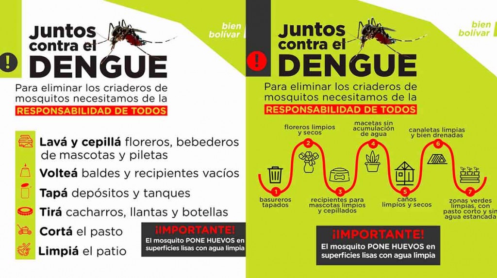Se inicia la campaña de prevención contra el Dengue, Chikungunya y Zica