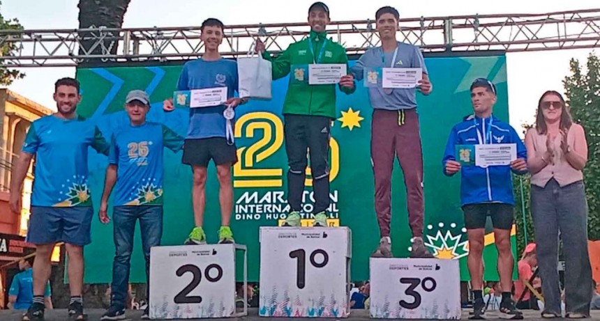 26º Maratón Dino Hugo Tinelli:  Lautaro Iraola, de la ciudad de Viedma, rompió los cronómetros y logró bajar los 31 minutos de competencia