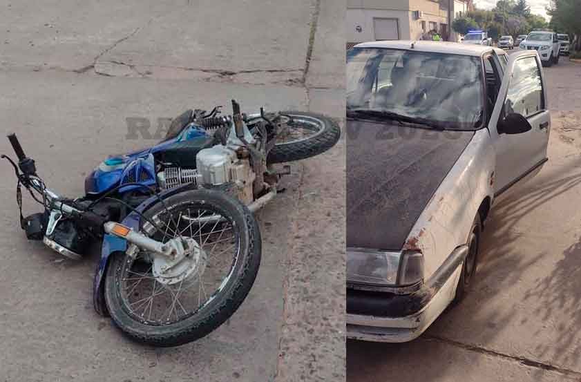 Dos conductores fueron parte de una colisión en Bernardo de Irigoyen y Güemes
