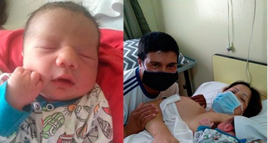 Naci&oacute; Lucas Tob&iacute;as, el primer beb&eacute; del 2021