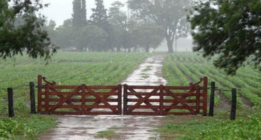 Las lluvias var&iacute;an con registros desde 10 hasta 20 mil&iacute;metros