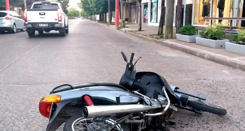 Impacto en avenida Guillermo Brown y calle Boer