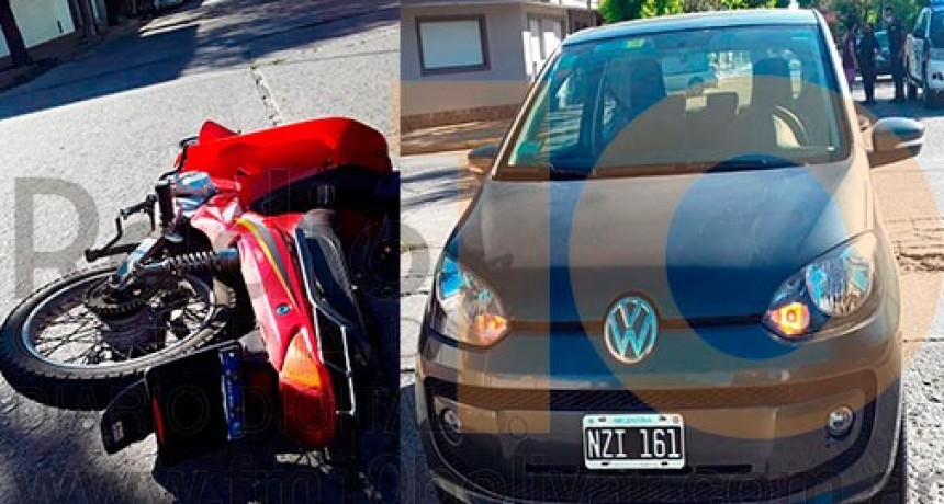 Un joven fue trasladado al hospital a ra&iacute;z de un accidente