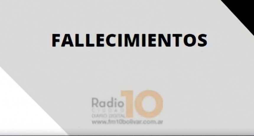 Falleció Esther Margarita Gattafoni viuda de Oliverio