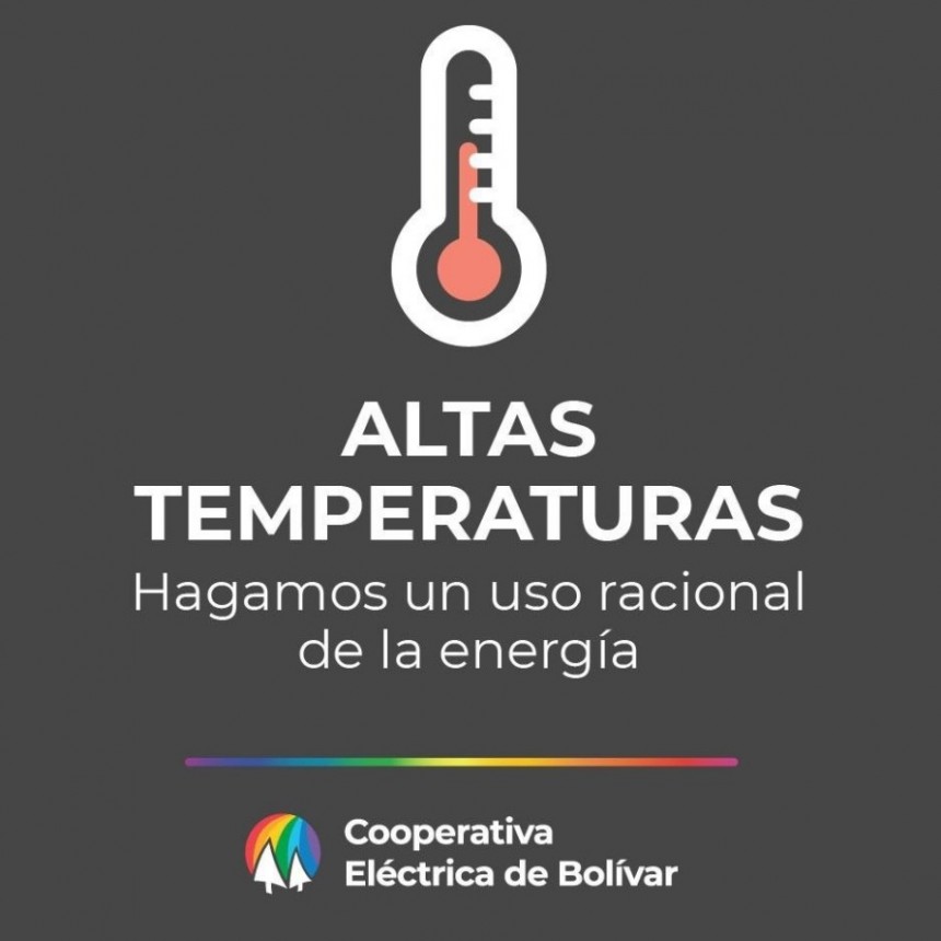 La Cooperativa El&eacute;ctrica brinda recomendaciones para los d&iacute;as que se avecinan
