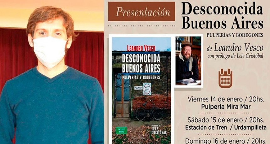 Emilio Leonetti: “Tenemos la suerte que Leandro Vesco ha elegido Bolívar para presentar su libro y es algo muy valioso para nosotros”