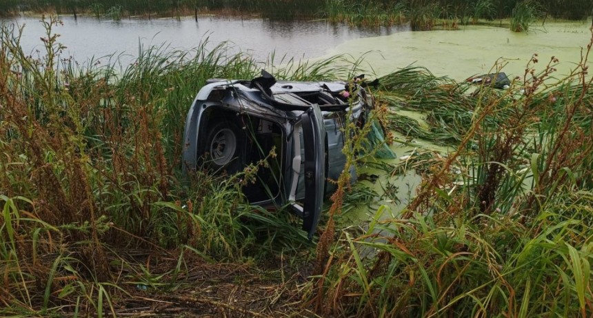 Despiste, vuelco y una persona fallecida en ruta 65