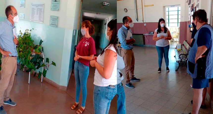 Pisano estuvo en Pirovano y se reuni&oacute; con integrantes de instituciones de la comunidad