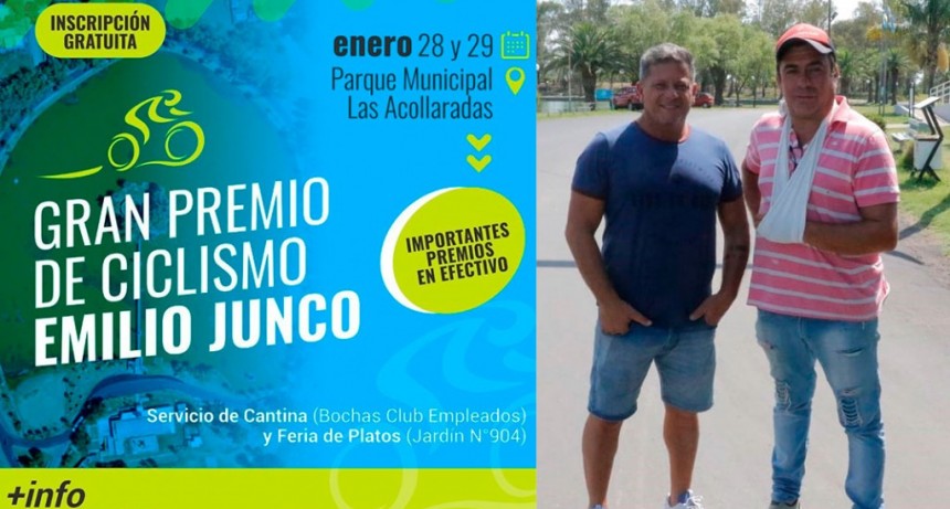 Este fin de semana se corre la competencia gran premio de ciclismo “Emilio Junco”