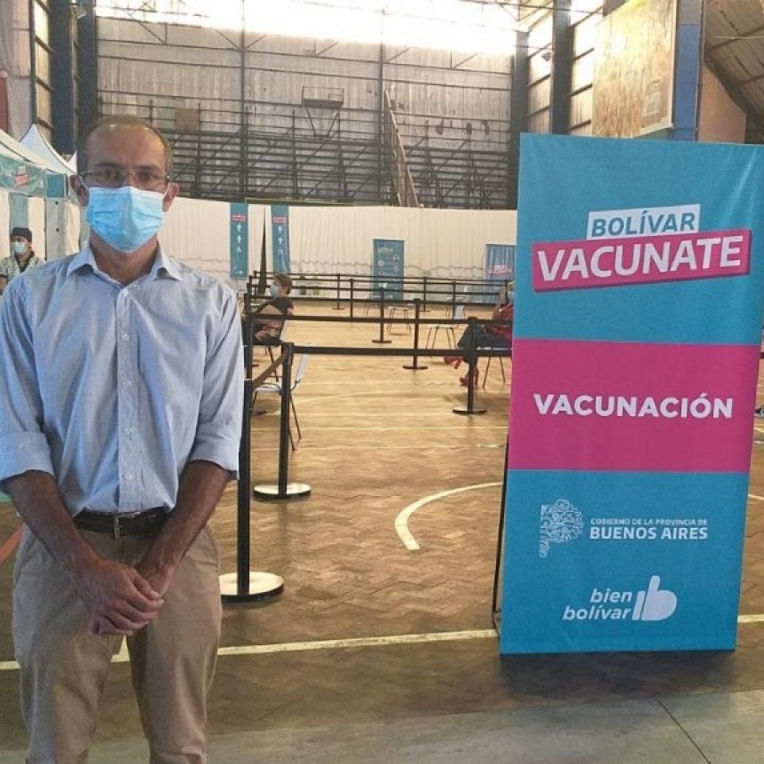 Marcos Pisano: &ldquo;Estamos muy contentos, lleg&oacute; el d&iacute;a en que se van a vacunar m&aacute;s de 150 adultos y agentes de salud&rdquo;