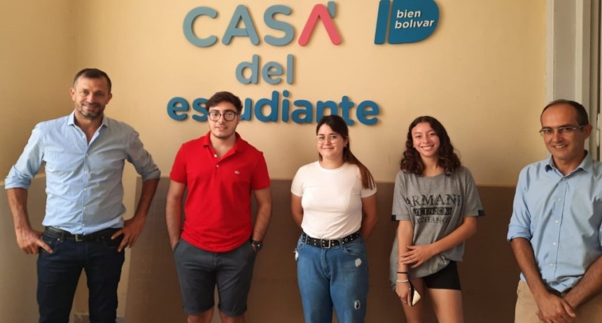 Pisano y Bucca visitaron Las Casas de Estudiantes en La Plata