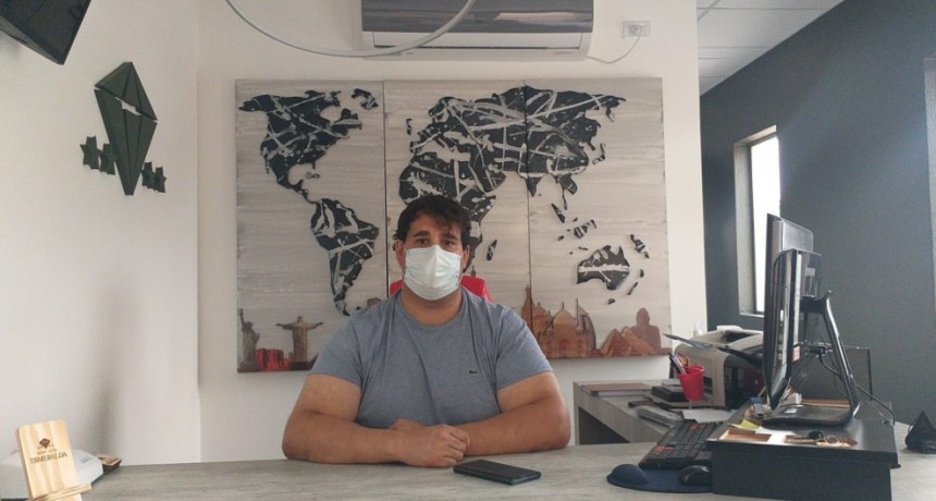 Esmeralda Apart Hotel ya está abierto y su propietario Gastón García habló con FM 10