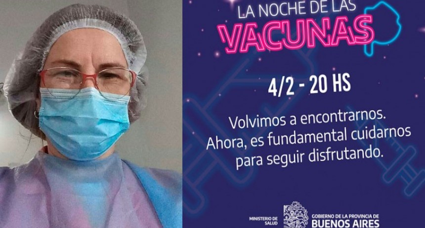 La Noche de las Vacunas: Bolívar se adhiere trabajando desde las 20 horas en el Centro Cívico