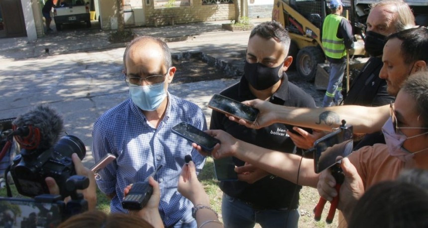 Marcos Pisano :“A través de este programa vamos a trabajar sobre el pavimento de más de 40 años que se encuentra dañado”