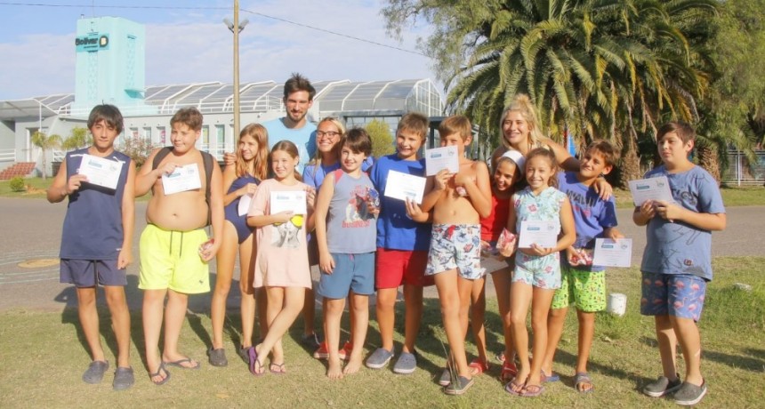 Este jueves, se formaliz&oacute; el cierre de la Colonia Municipal de Verano