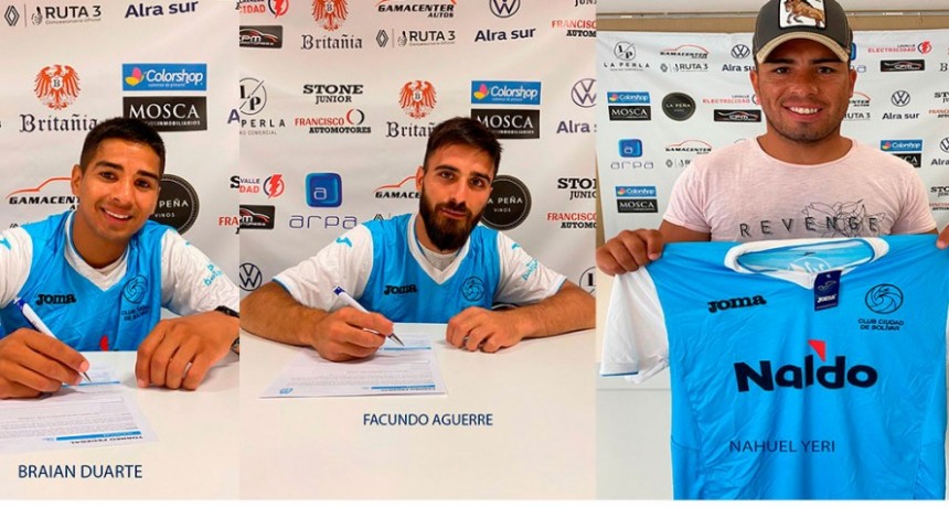 Sigue consolidando el plantel el Club Ciudad de Bolívar