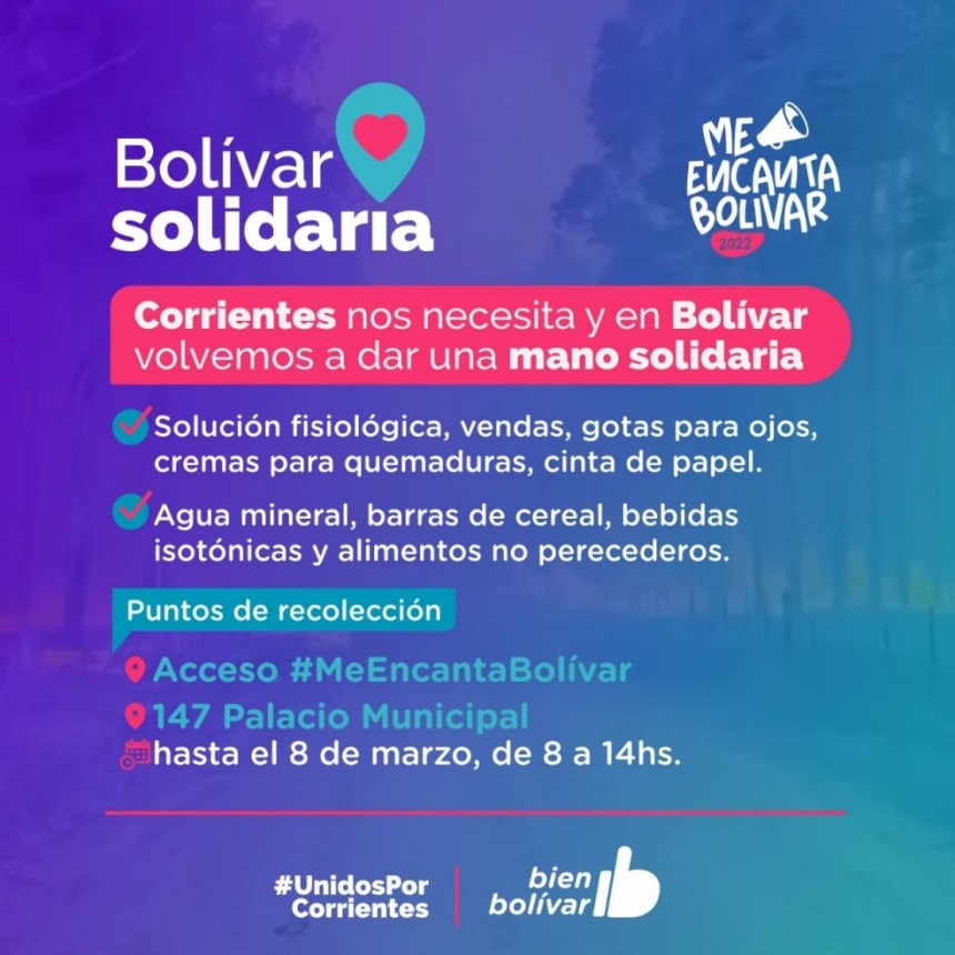Bol&iacute;var Solidaria: Todos por Corrientes