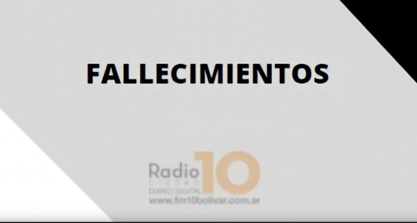 Falleci&oacute; Hilda Sara Velizan