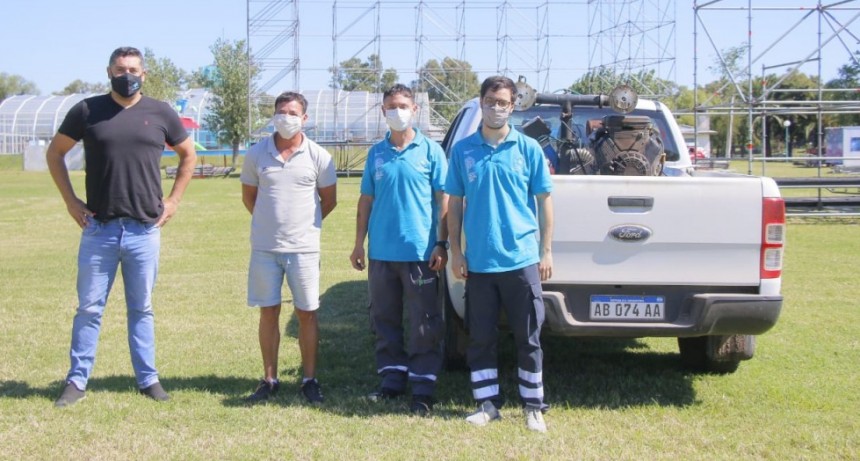 La Dirección de Zoonosis trabaja en la pulverización del predio del Parque para Me Encanta Bolívar