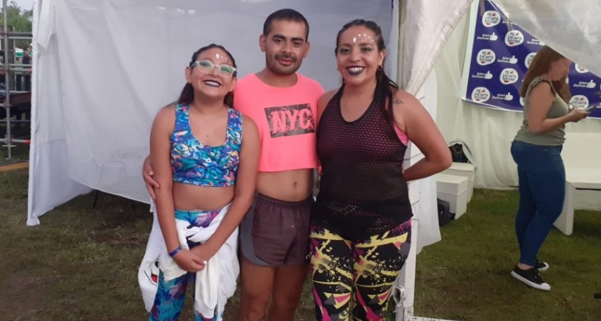Yesica Carabajal dijo presente en el festival