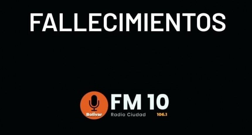 Falleció en Bonifacio  Ernesto Valentín Gómez