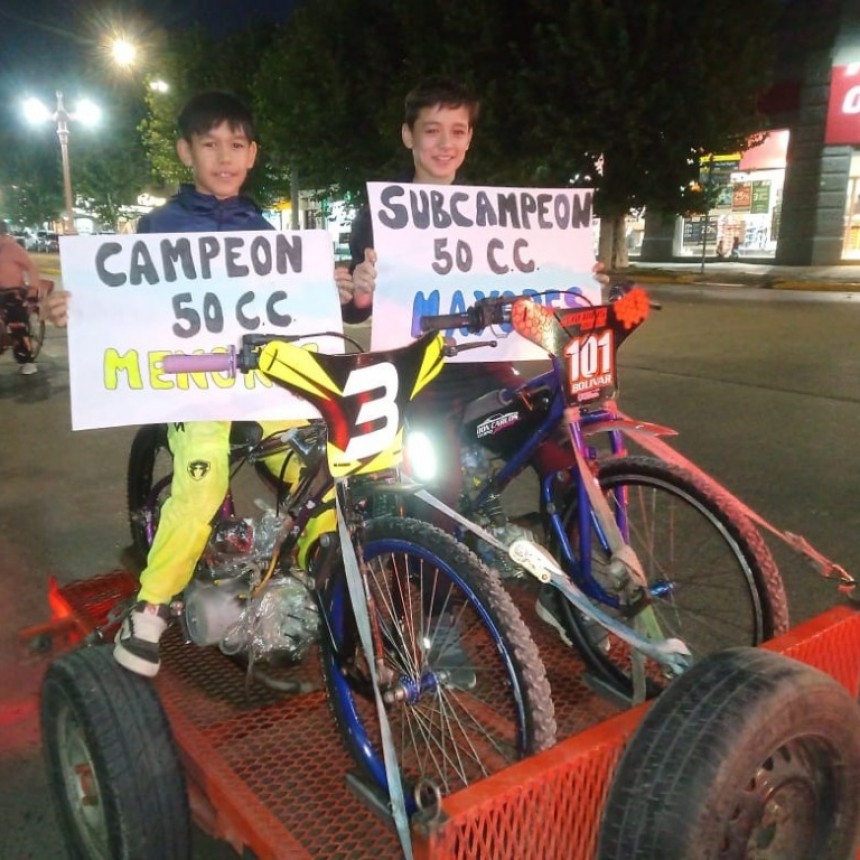 Speedway: Benjamín Comas y Jeremías Núñez se coronaron el fin de semana