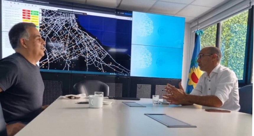 La Plata: el intendente Marcos Pisano realizó gestiones en Seguridad y Justicia