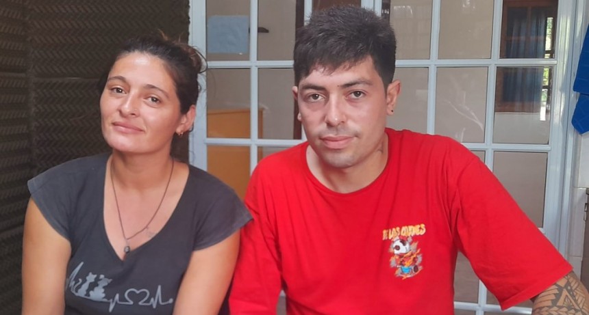 Magalí Bianchi y Mauro Bamonte sufrieron el incendio de su vivienda, la comunidad se puso a disposición para brindar ayuda