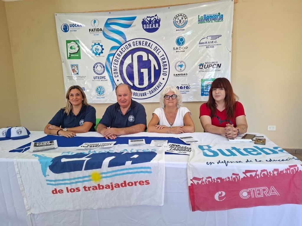Conferencia de Prensa CGT: Anunciaron una movilización en el Centro Cívico para este miércoles 11 de febrero a las 11 horas