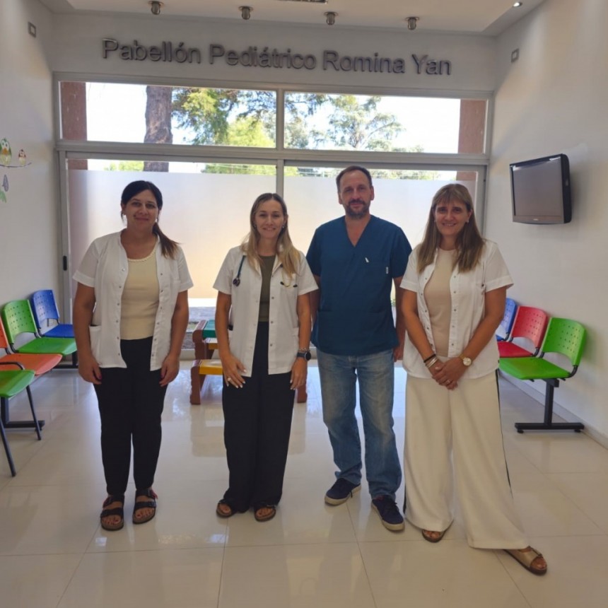 Se fortalece el Servicio de Pediatría del hospital municipal Capredoni