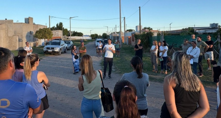 Municipio de Bolívar: avanza la obra de Gas Natural en el Barrio Universitario