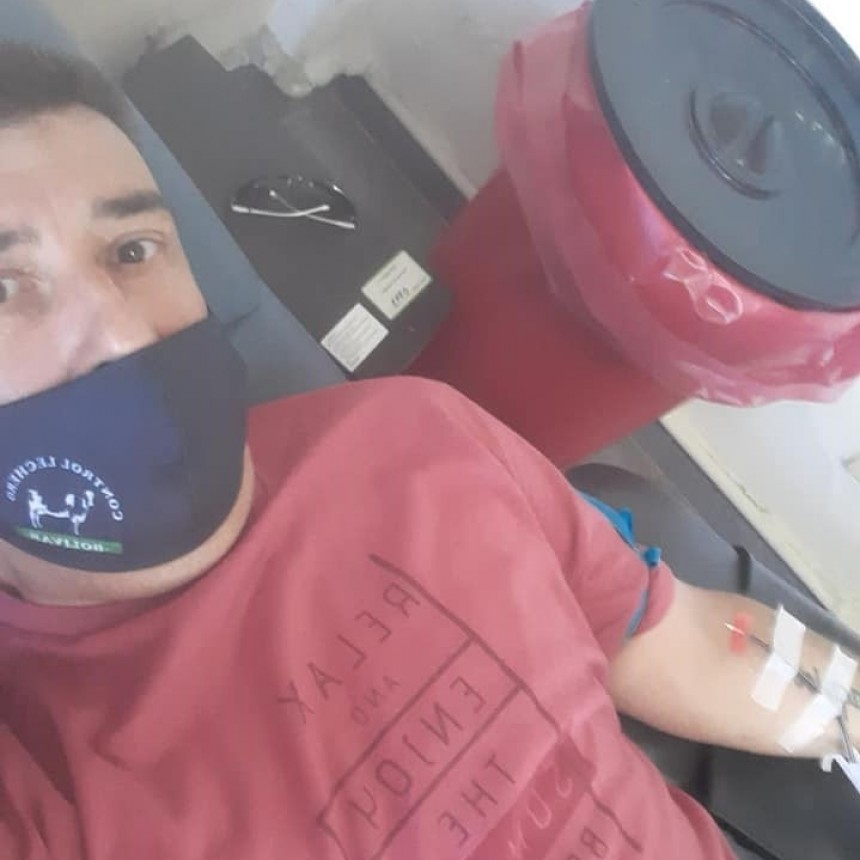 Javier &ldquo;Willy&rdquo; Fern&aacute;ndez: &ldquo;Es muy poco lo que te extraen durante la donaci&oacute;n, pero sirve para mucho&rdquo;