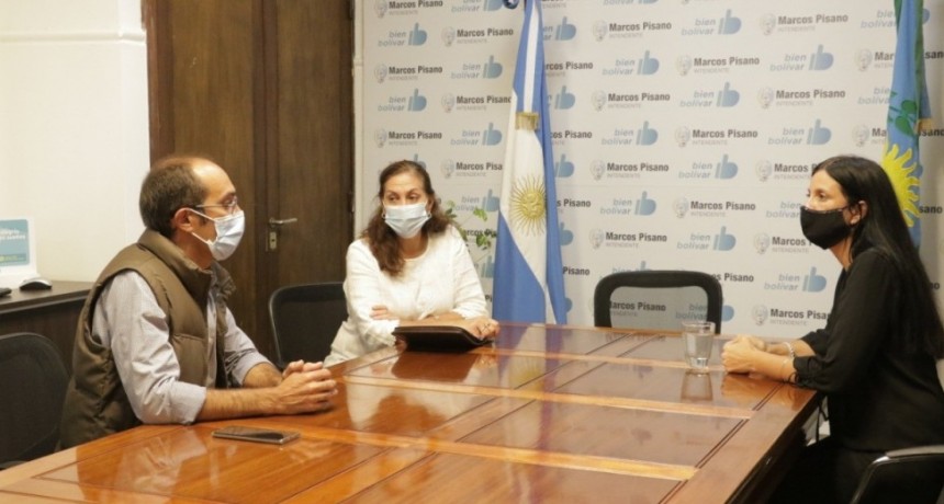 Marcos Pisano, Mar&iacute;a Estela Jofre y Silvia Lede evaluaron el contexto de pandemia en Bol&iacute;var