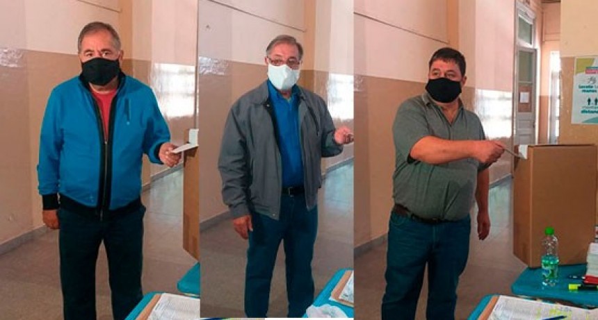 Elecciones Internas de la UCR: FM 10 habl&oacute; con los tres candidatos en plena elecci&oacute;n