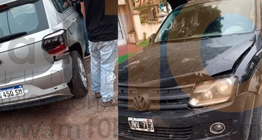 Impacto leve en Fabr&eacute;s Garc&iacute;a y General Paz