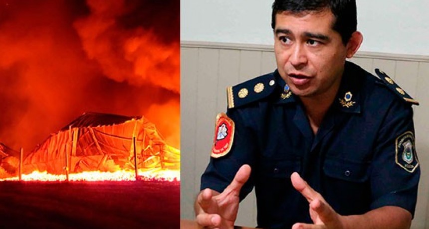 Tandil: Se incendi&oacute; casi por completo la planta de corte y envasado de carne de cerdo de Cagnoli