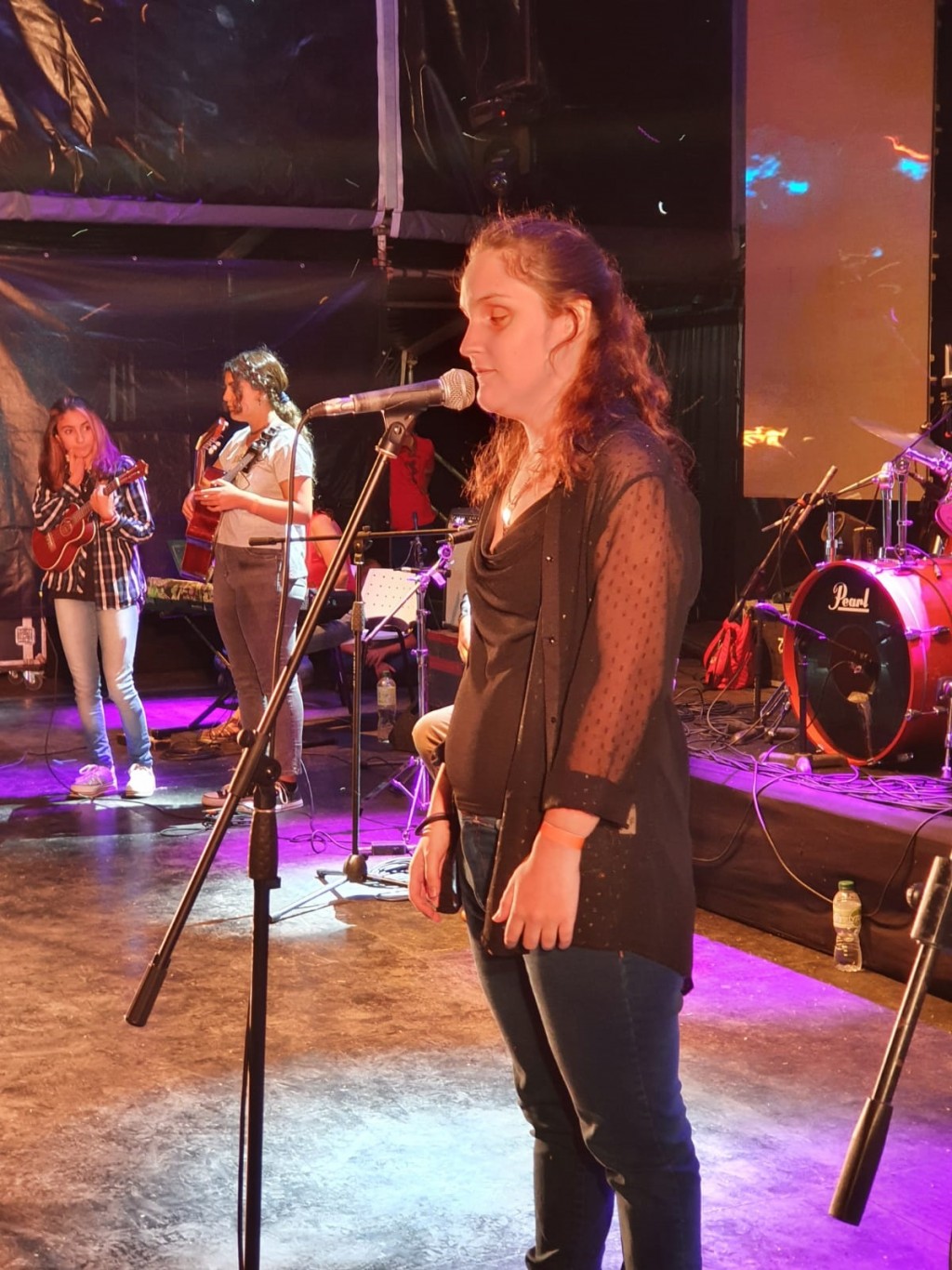 Antonella Campitelli, una de las  voces de la Escuela Municipal de Música